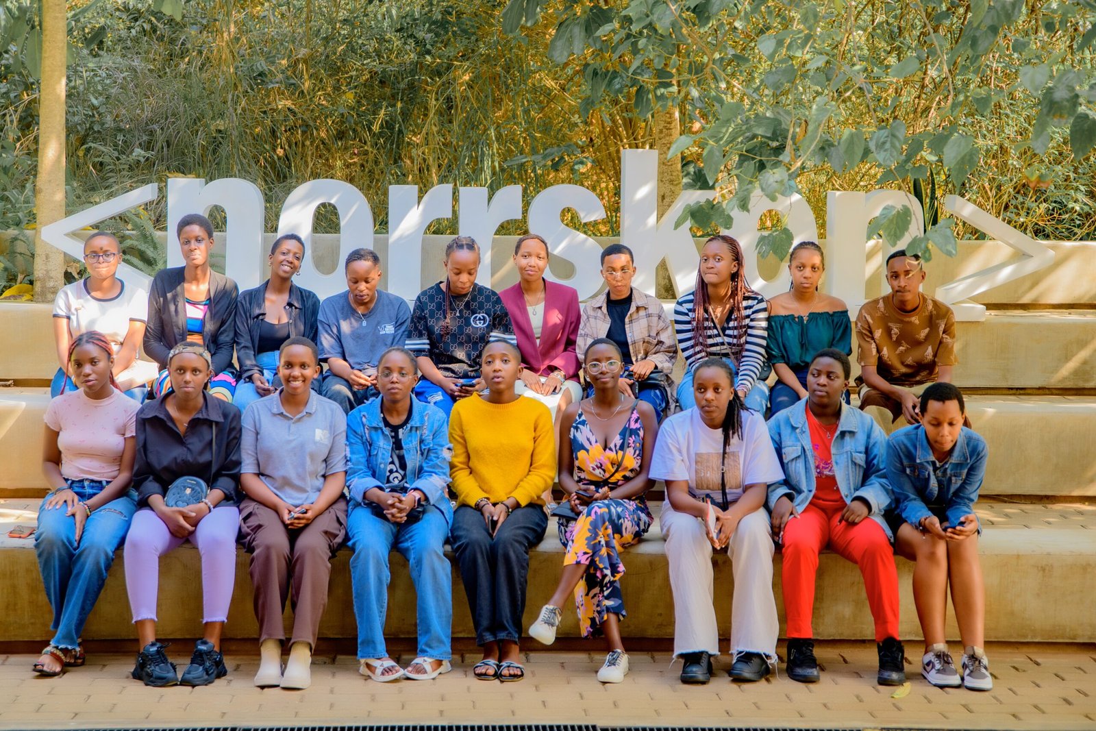 Afridemia students